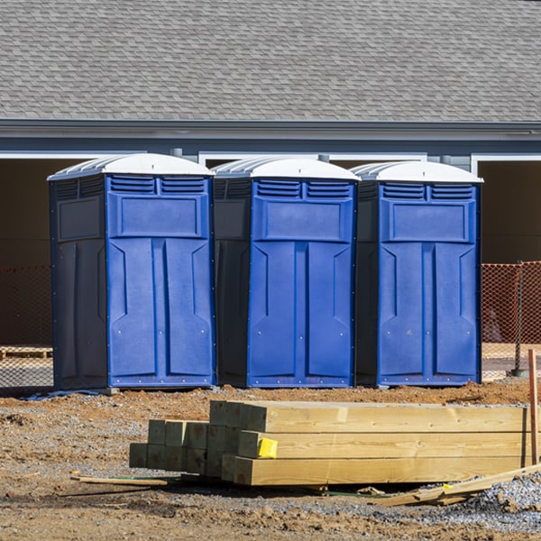 how do you dispose of waste after the portable toilets have been emptied in Middletown Iowa